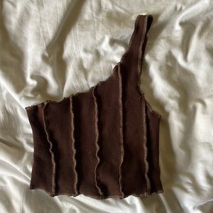 Motel Rocks one shoulder top